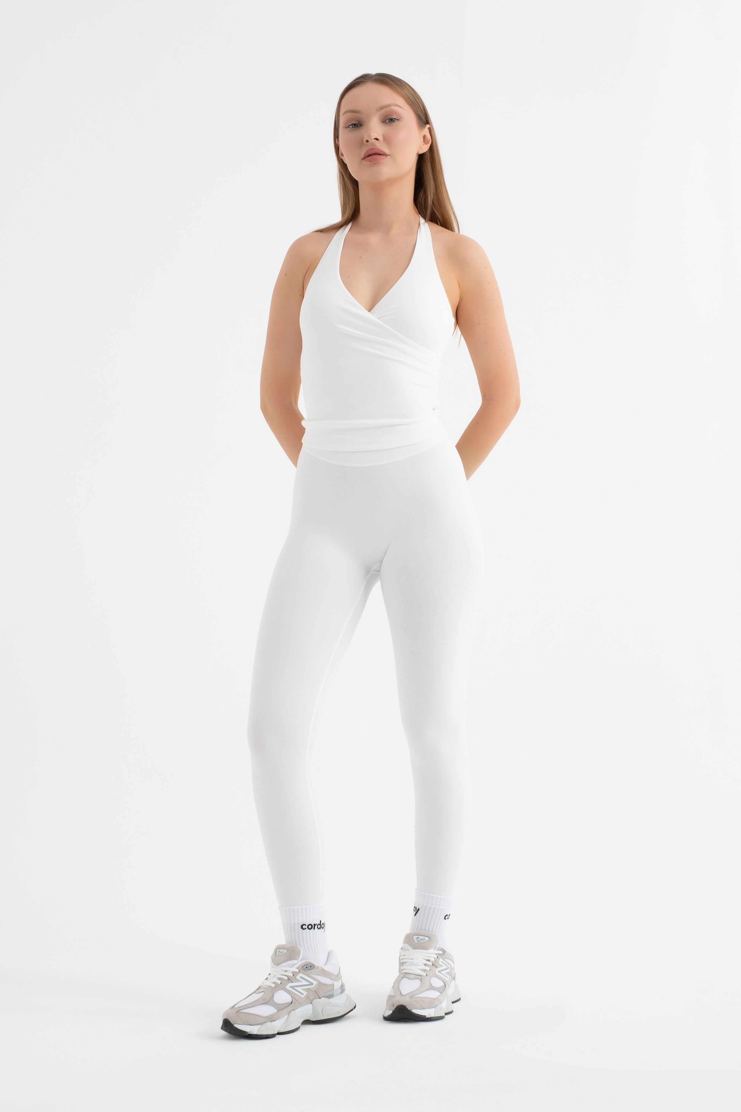 CORDAY ORIGIN SILK beyaz spor büstiyer - ön görünüm
