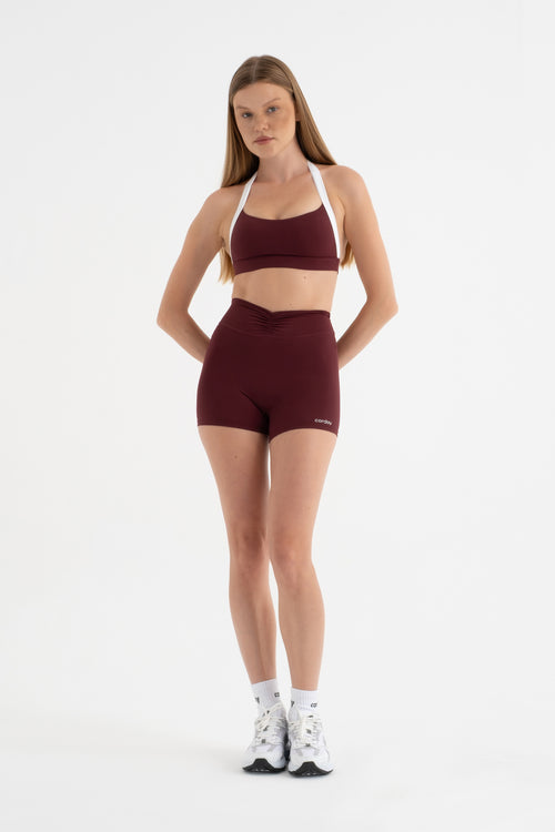 CORDAY DYNAMIC Burgundy Şort - ön görünüm