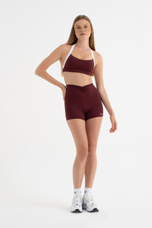 CORDAY DYNAMIC Burgundy Şort - arka görünüm