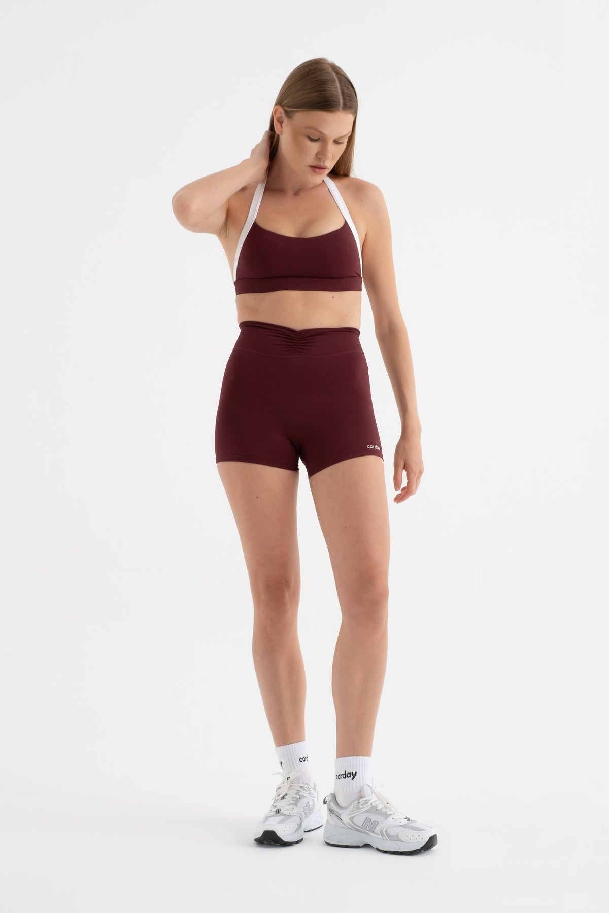 CORDAY DYNAMIC Burgundy Bra - kombin görünümü