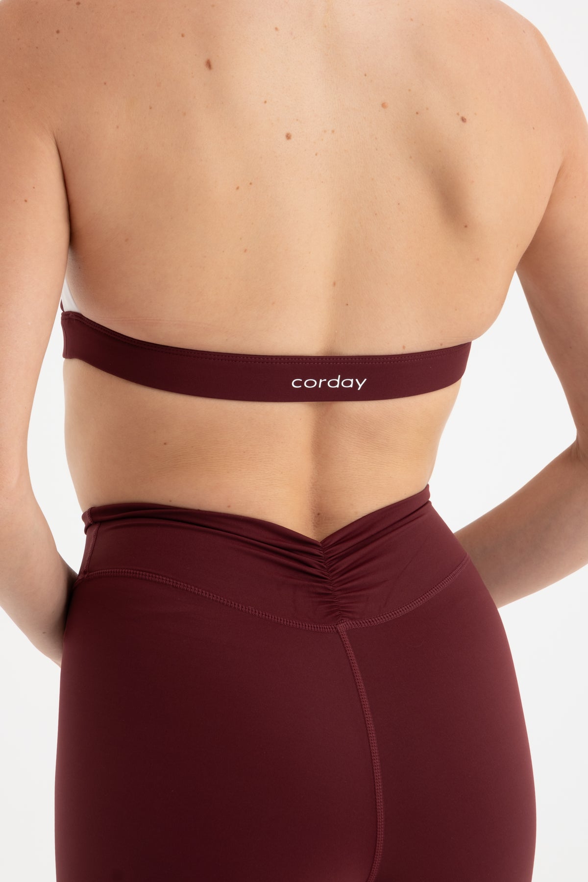 CORDAY DYNAMIC Burgundy Bra - kumaş detayı