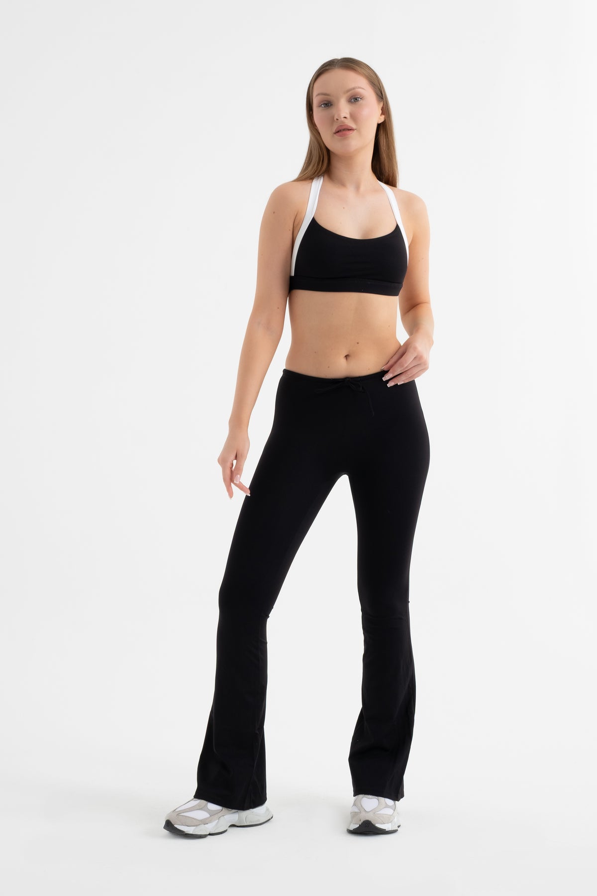 CORDAY DYNAMIC Black Flare Pantolon - detay görünümü