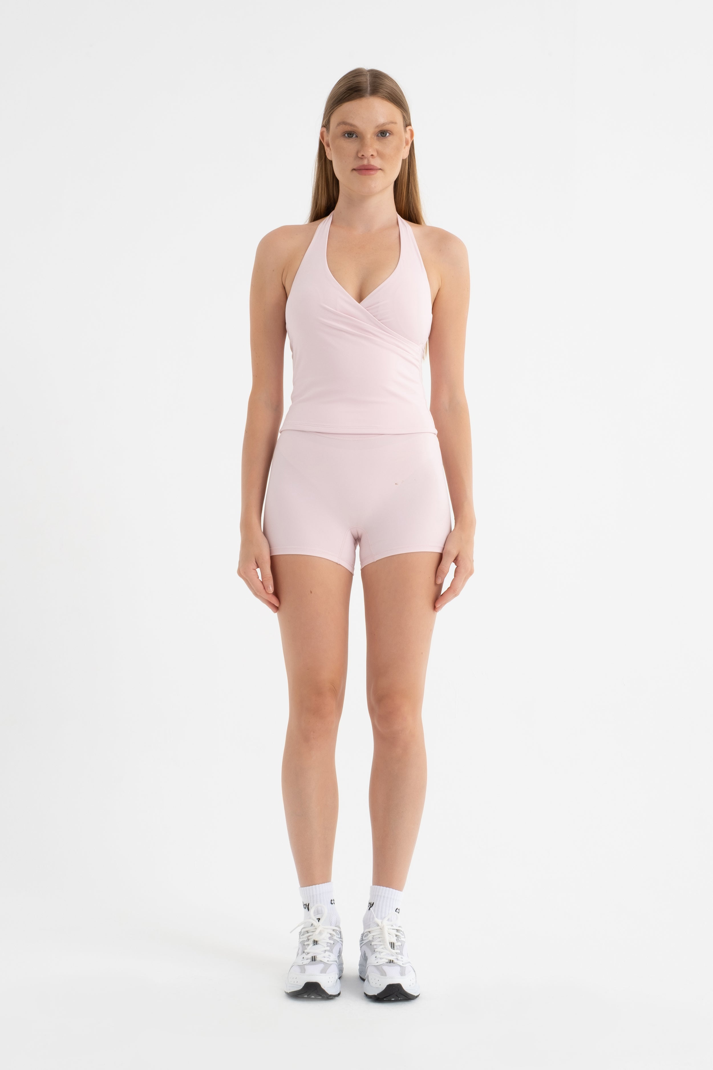 CORDAY ORIGIN BLUSH toz pembe spor şort - ön görünüm
