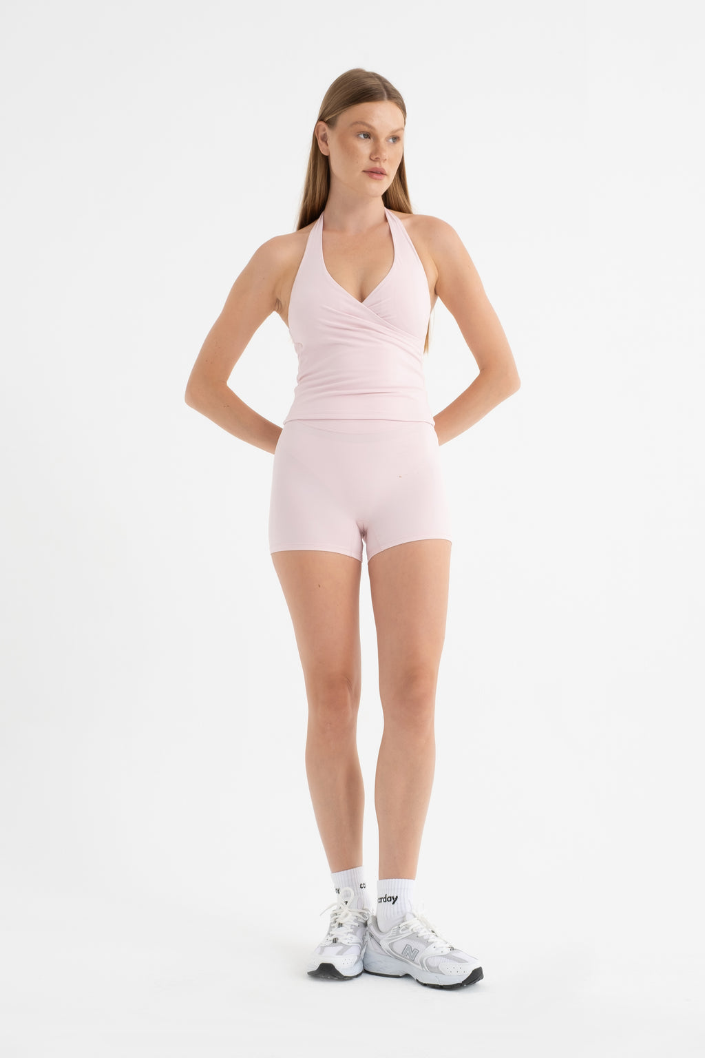 CORDAY ORIGIN BLUSH toz pembe spor büstiyer - detay görünümü