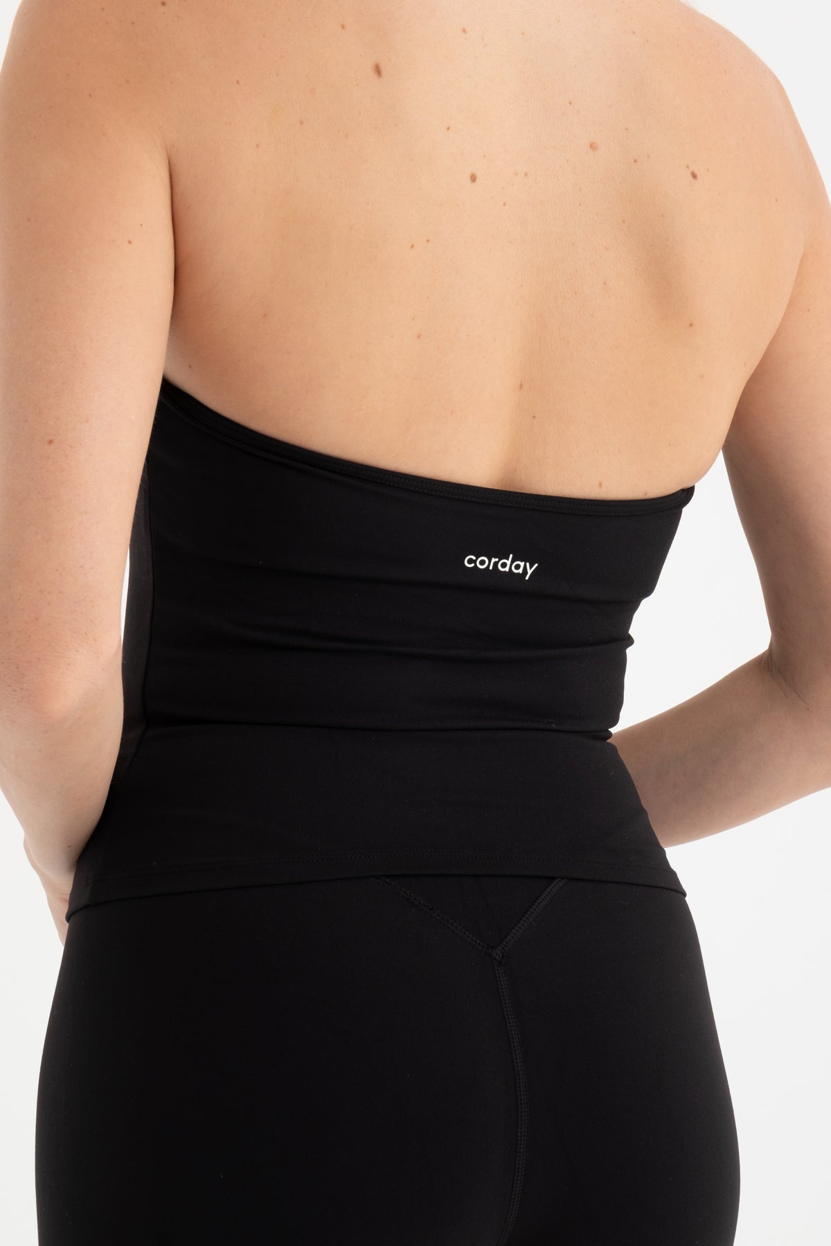 CORDAY SADE Black Üst - kumaş detayı